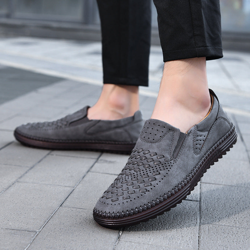 Carter Authentic Leather Slip-On Shoes