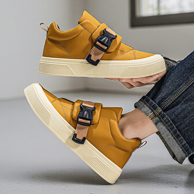 Orbit Leather Athletic Shoes
