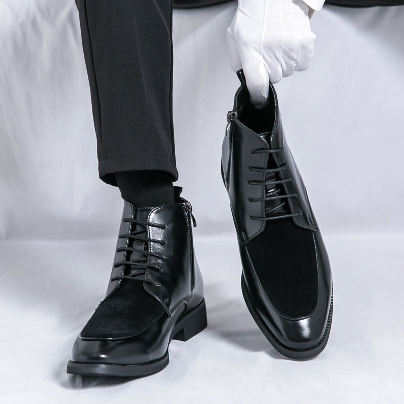 Marco Genuine Leather Dress Boots