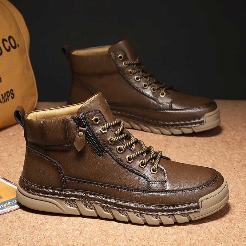 Henley Genuine Leather Footwear