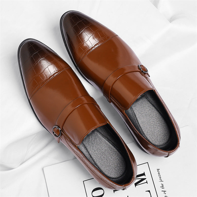 Valento Genuine Leather Slip-On Loafers