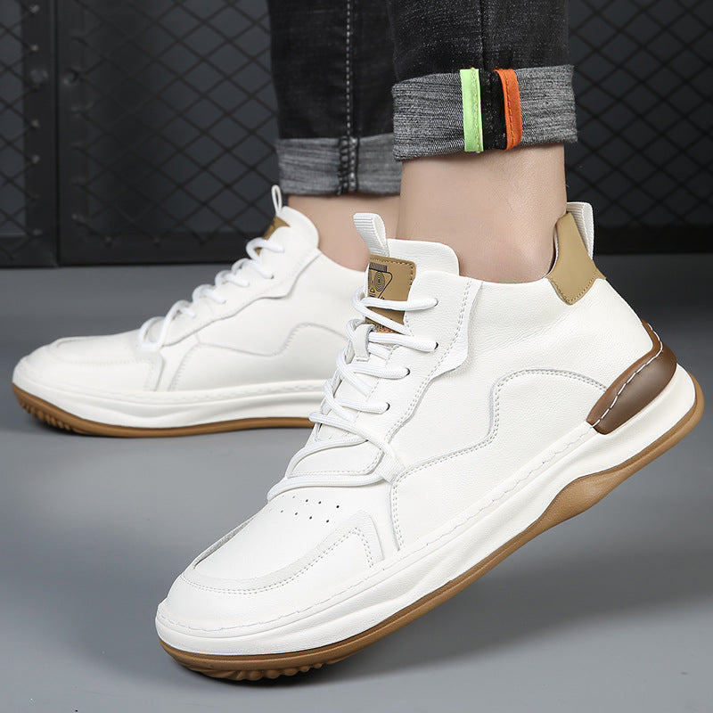 Authentic Italian Leather Sneakers by Ravello