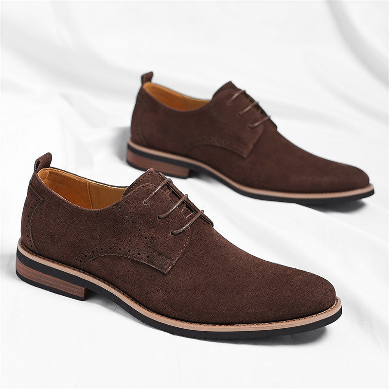 Elegant Suede Dress Shoes