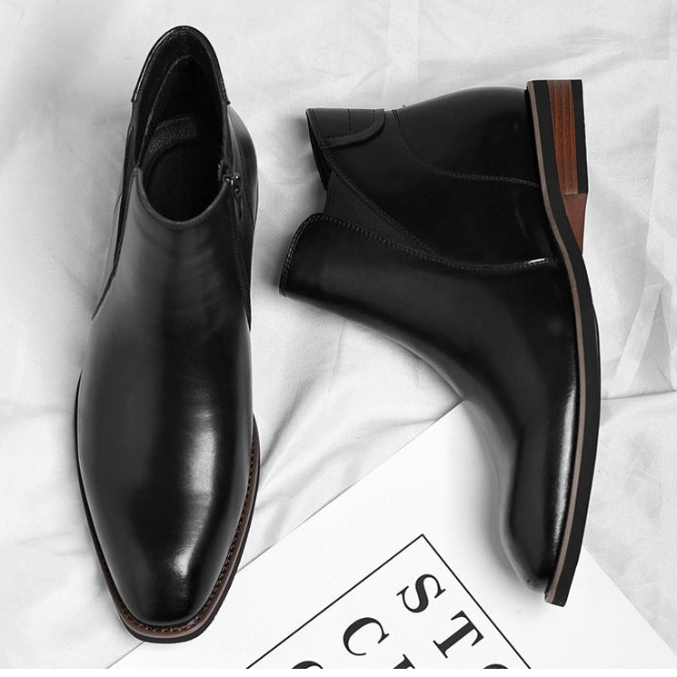Cristiano Leather Ankle Boots