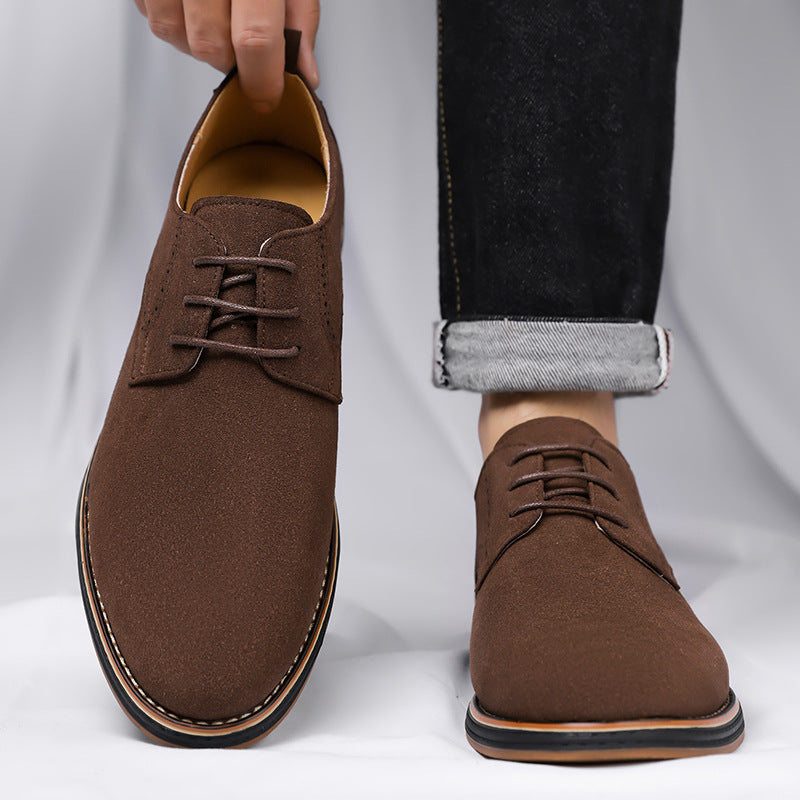 Suede Dress Shoes in Regency Style