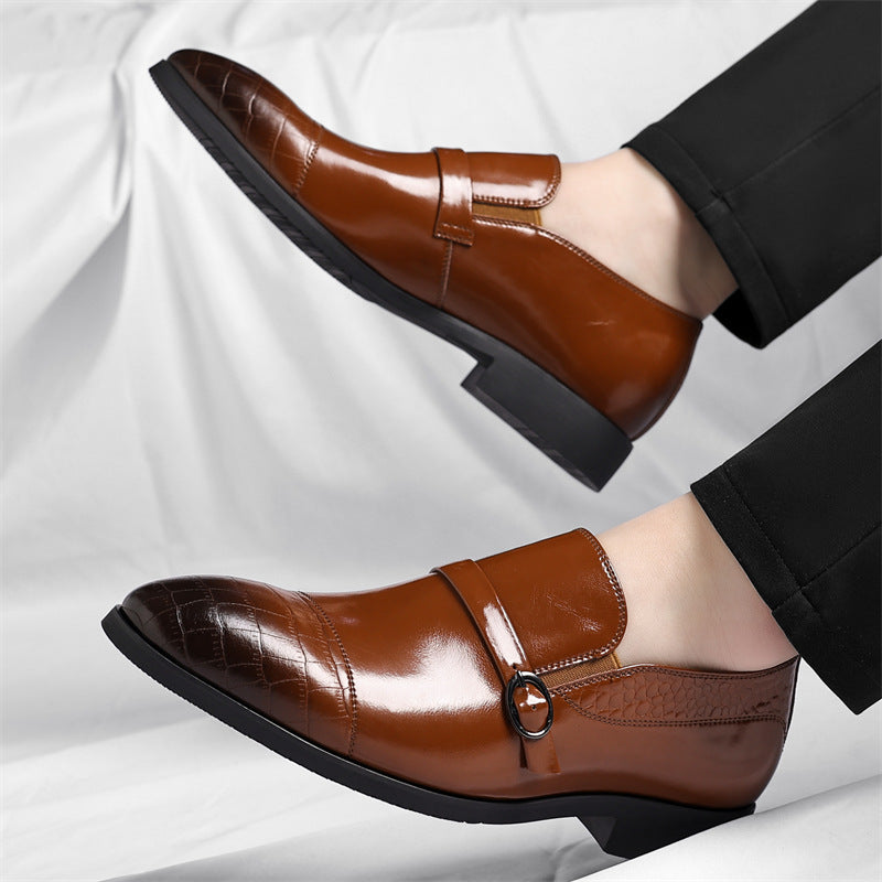 Valento Genuine Leather Slip-On Loafers