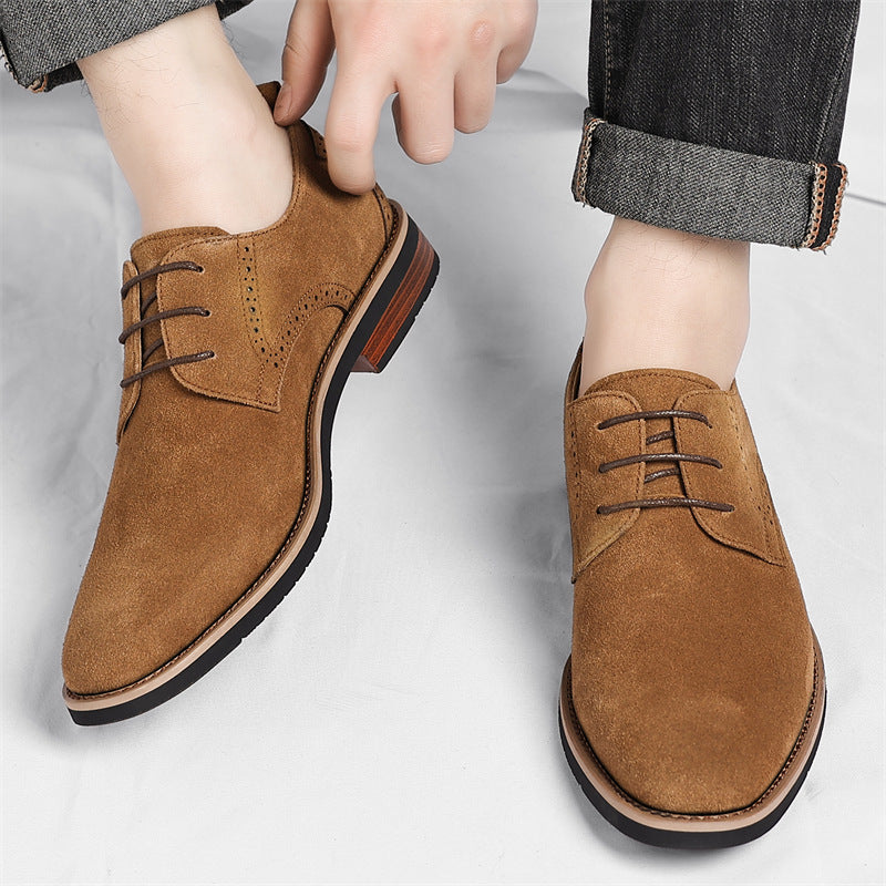 Elegant Suede Dress Shoes