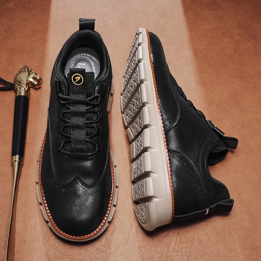 Authentic Carlo Leather Sneakers