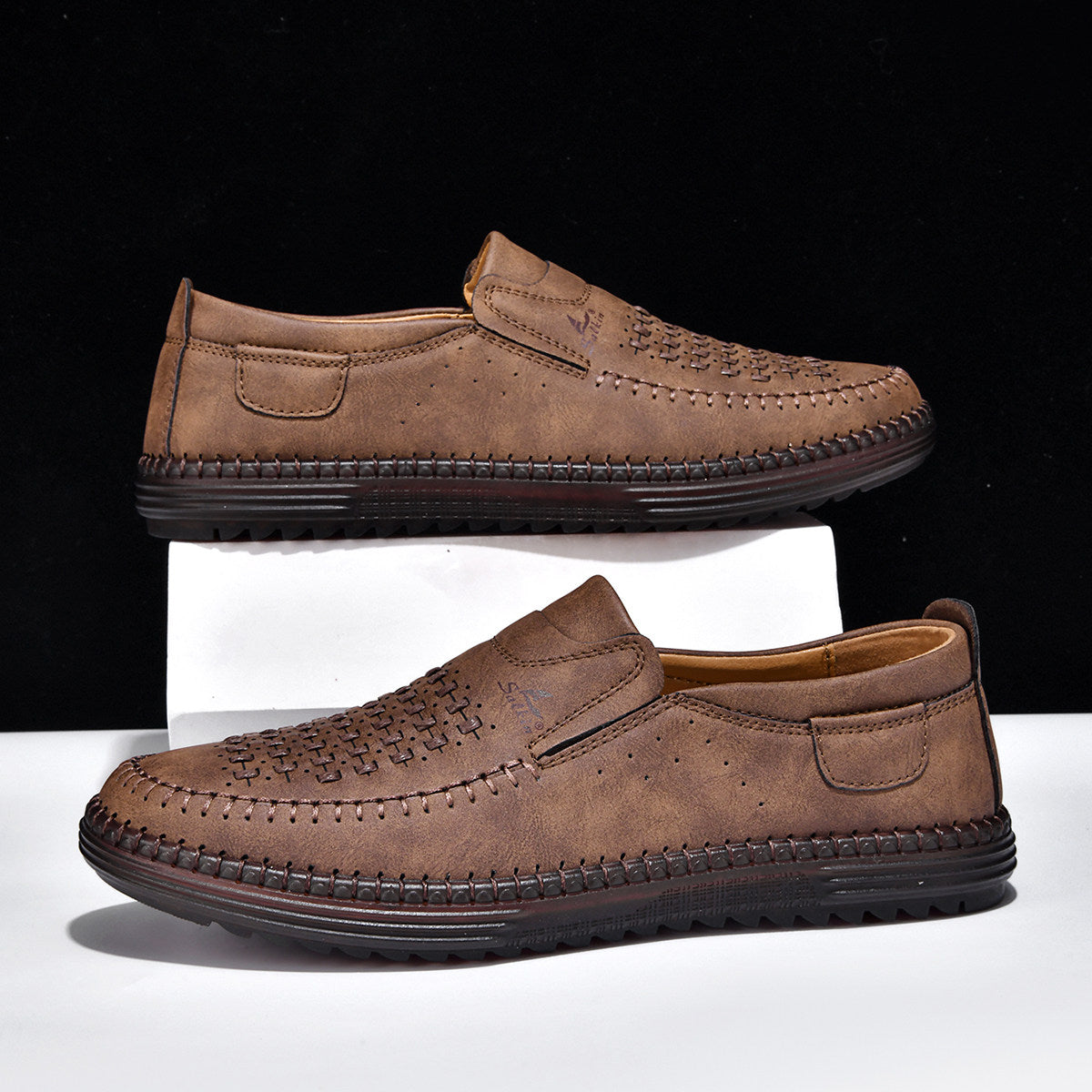 Authentic Leather Loafers by Porter