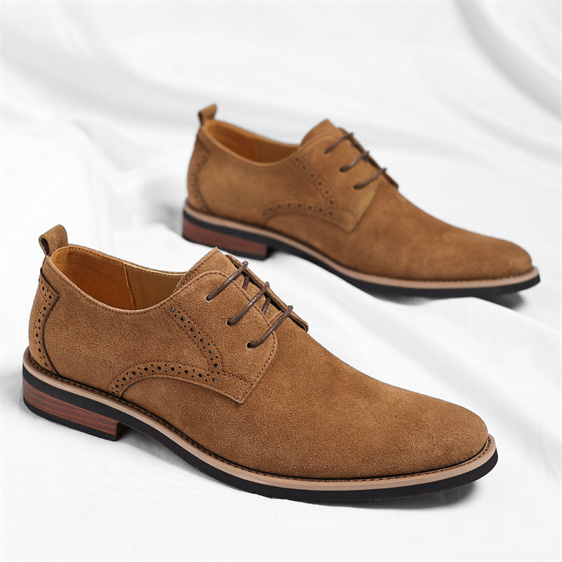 Elegant Suede Dress Shoes