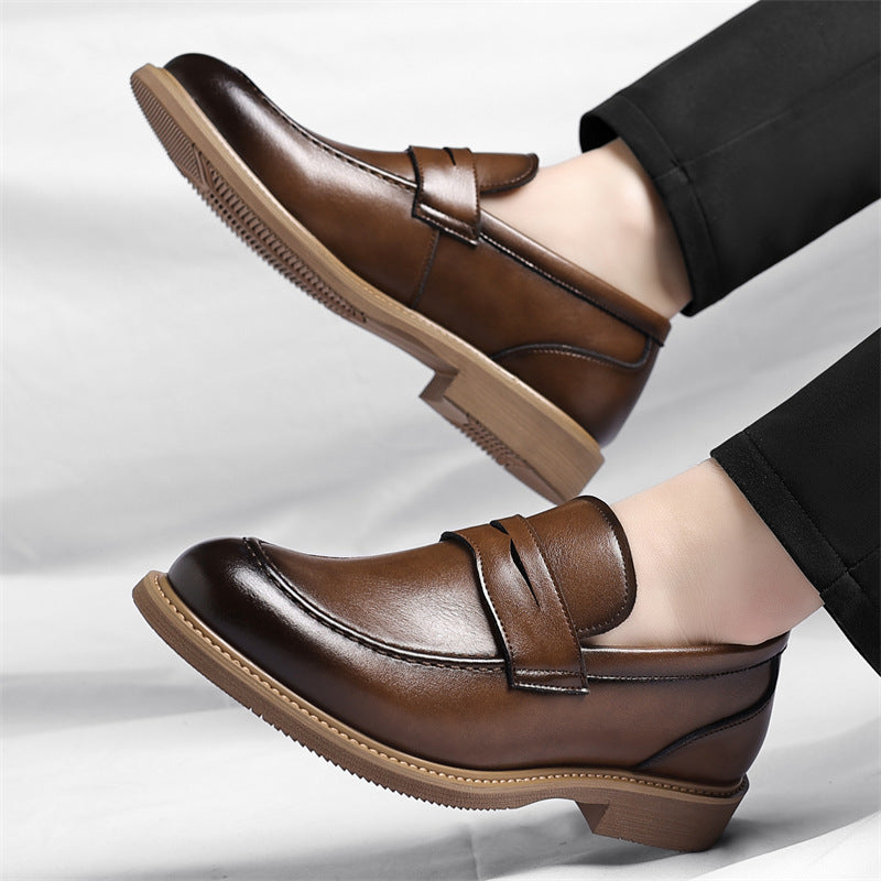 Italian Vento Penny Loafers