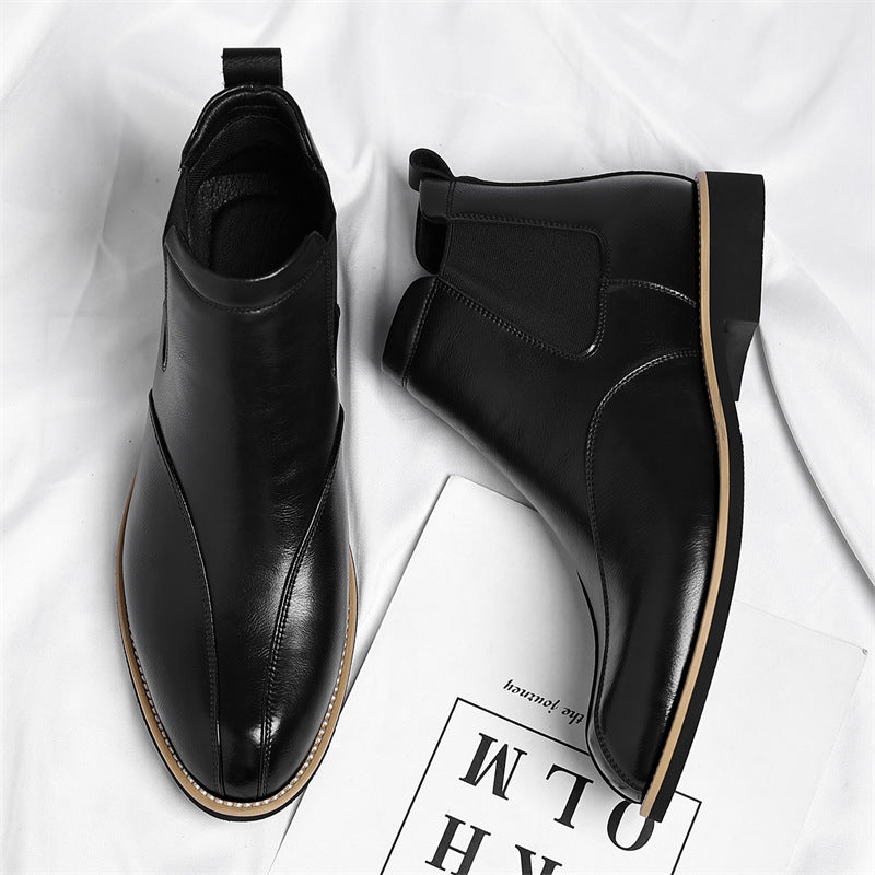 Marcello Leather Ankle Boots