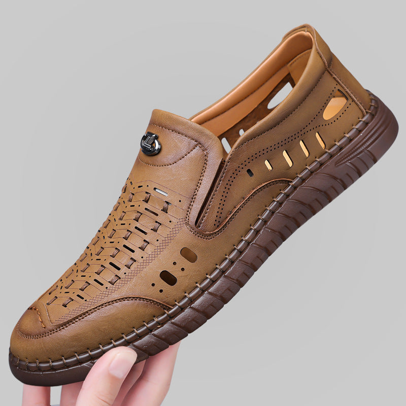 Authentic Leather Carver Footwear