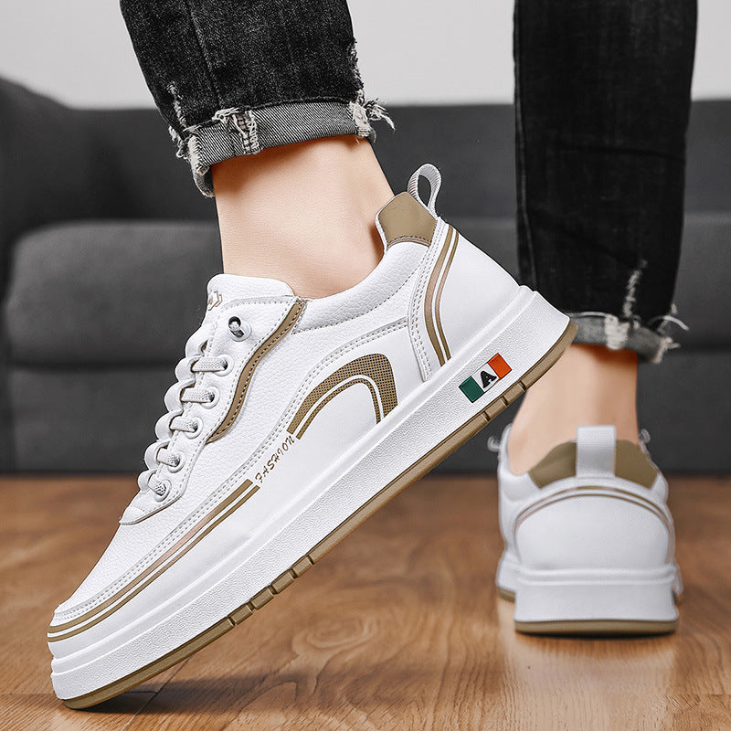 Authentic Leather Sneakers by Bellaro