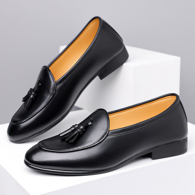 Vittorio Tassel Slip-On Loafers