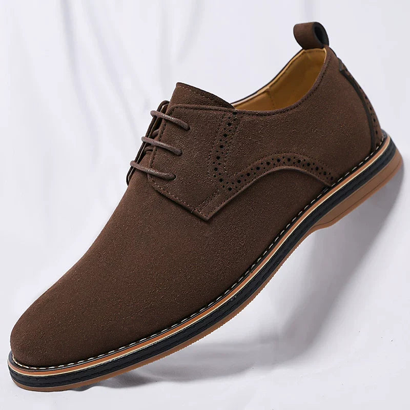 Suede Dress Shoes in Regency Style