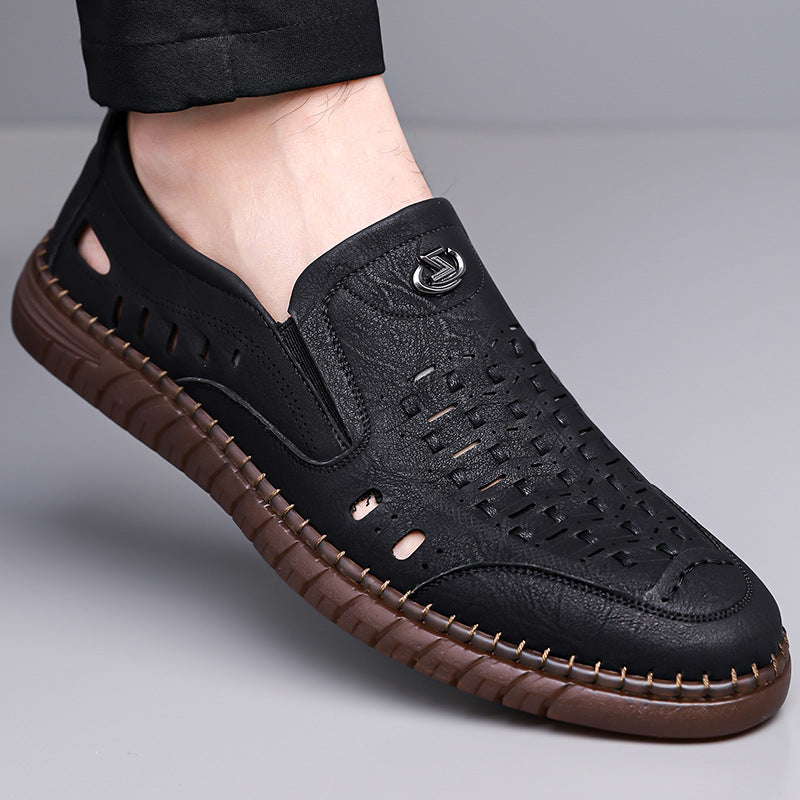 Authentic Leather Carver Footwear