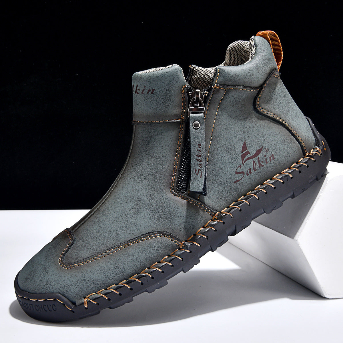 Adventure-Ready Leather Footwear