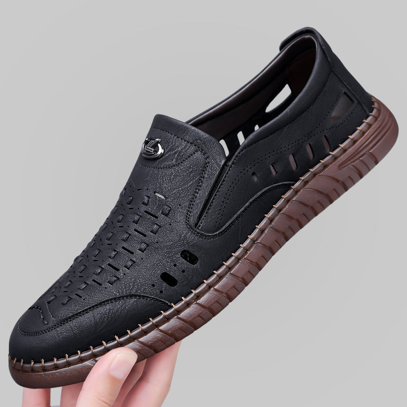 Authentic Leather Carver Footwear