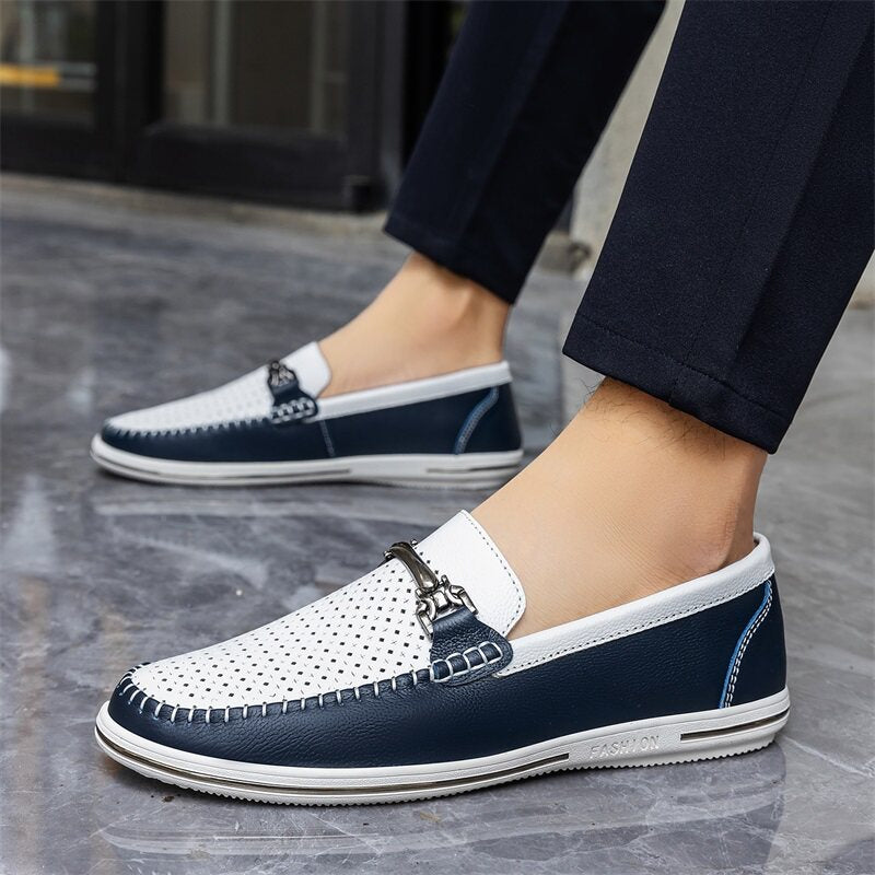 Severo Genuine Leather Loafers