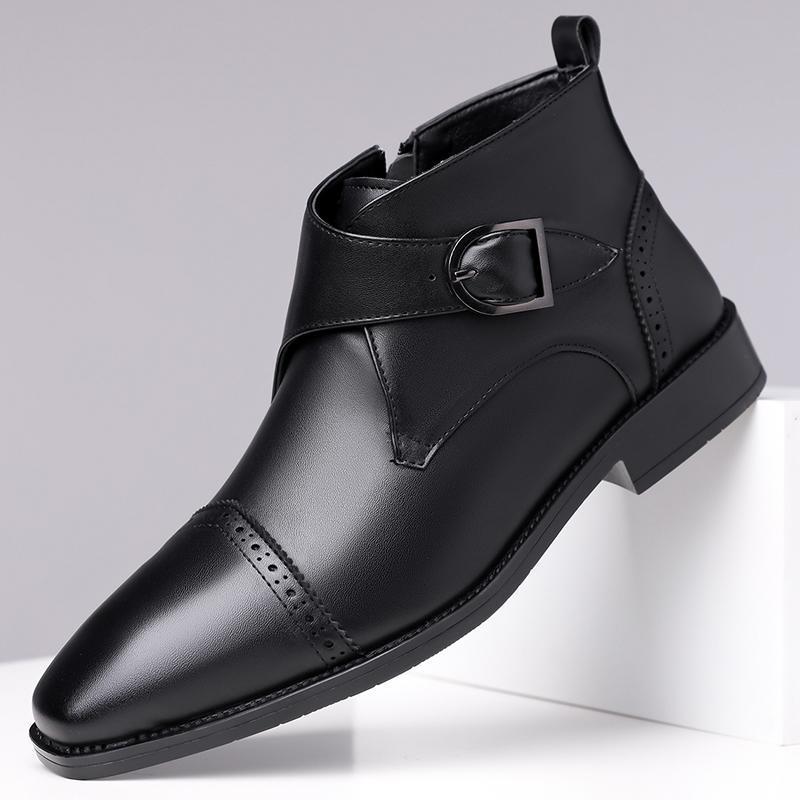 Marcello Genuine Leather Ankle Boots