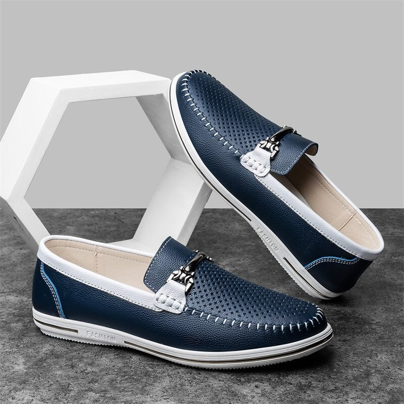 Severo Genuine Leather Loafers