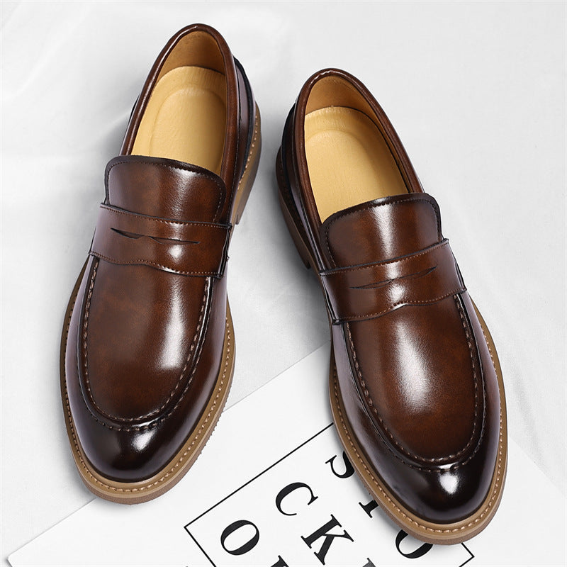 Italian Vento Penny Loafers