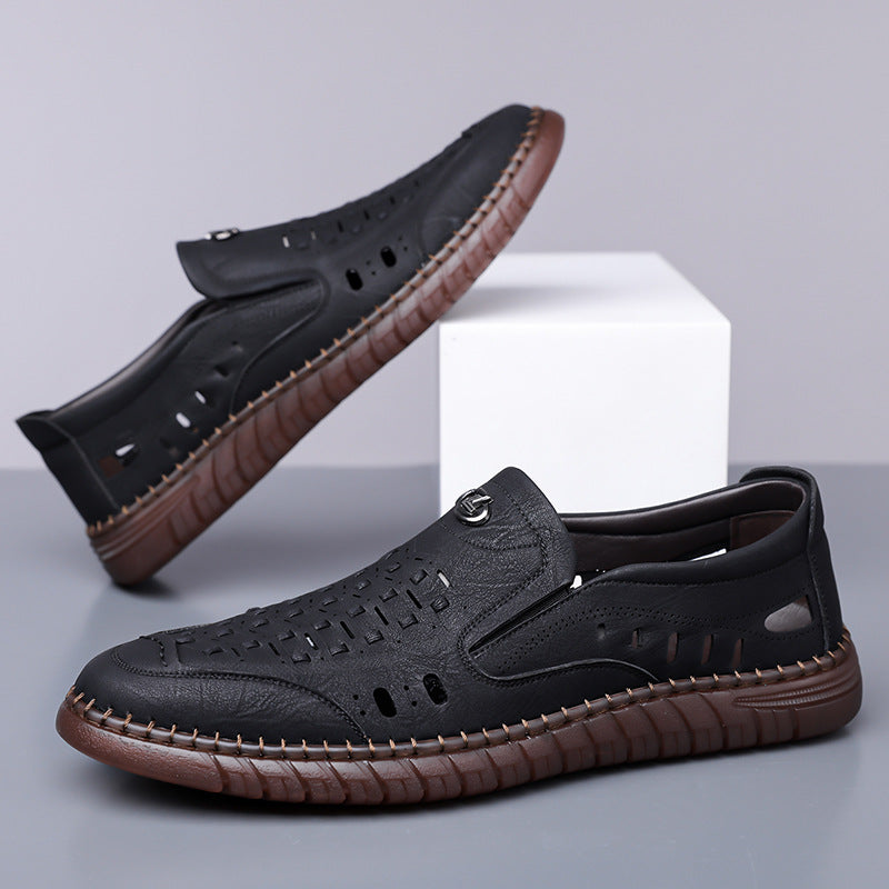 Authentic Leather Carver Footwear