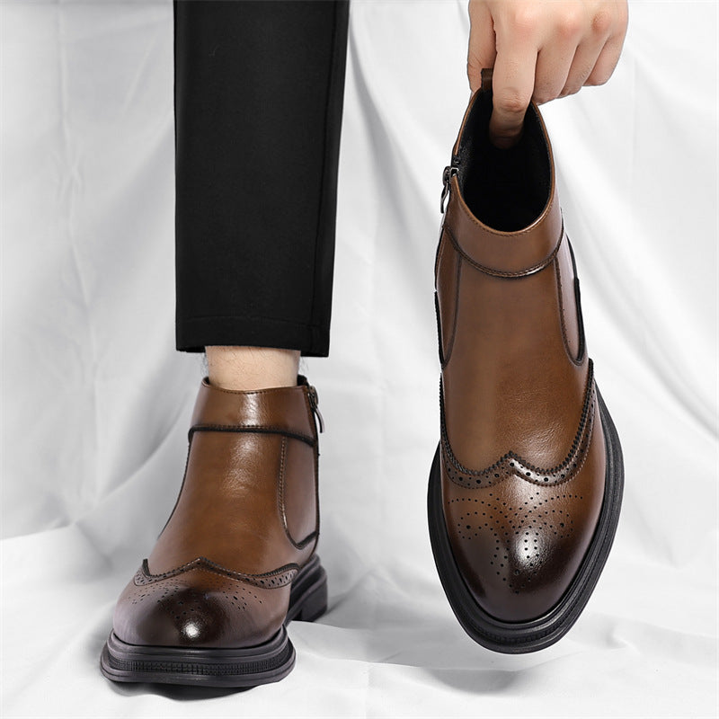 Cristiano Authentic Leather Boots