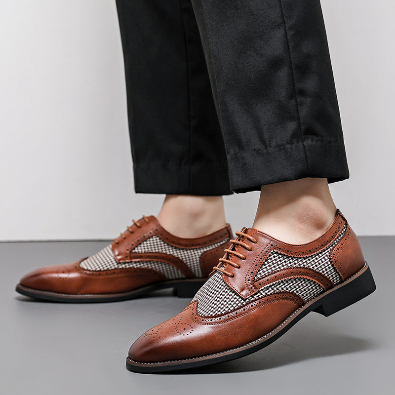 Jasper Genuine Leather Dress Shoes