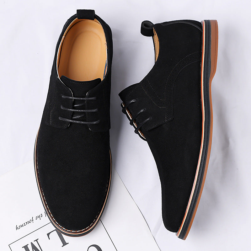 Suede Dress Shoes in Regency Style