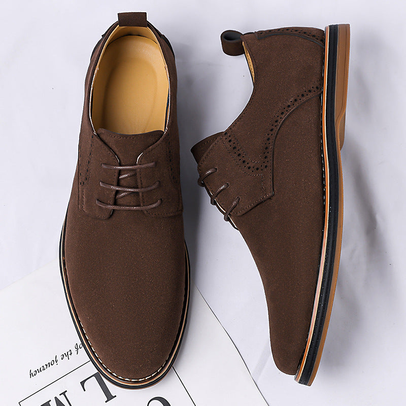 Suede Dress Shoes in Regency Style
