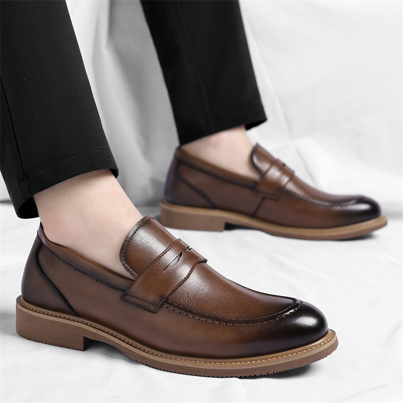 Italian Vento Penny Loafers