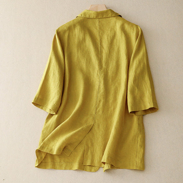 Linen Blazer by Ella