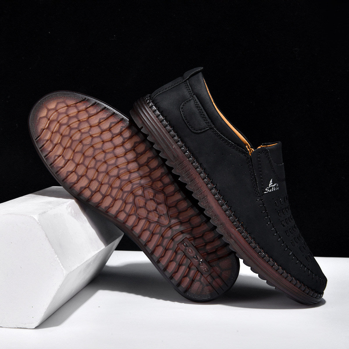 Authentic Leather Loafers by Porter