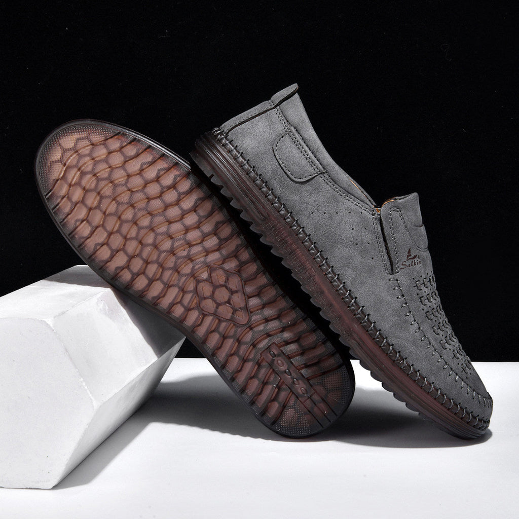 Authentic Leather Loafers by Porter