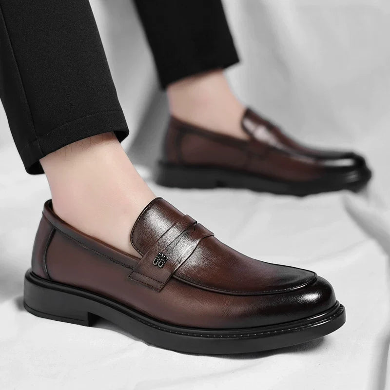 Renato Italian Penny Loafers for Men