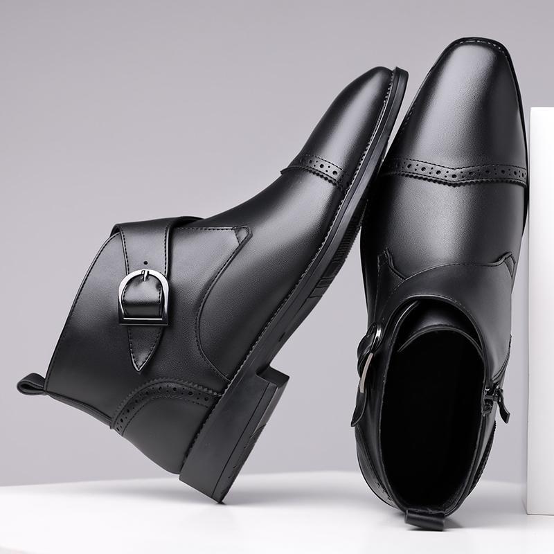 Marcello Genuine Leather Ankle Boots