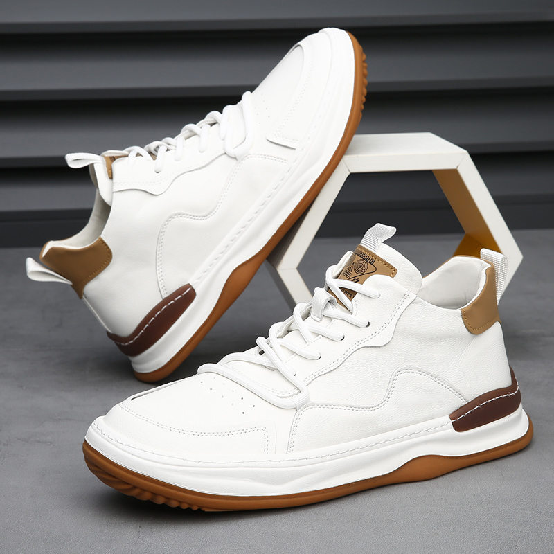 Authentic Italian Leather Sneakers by Marco