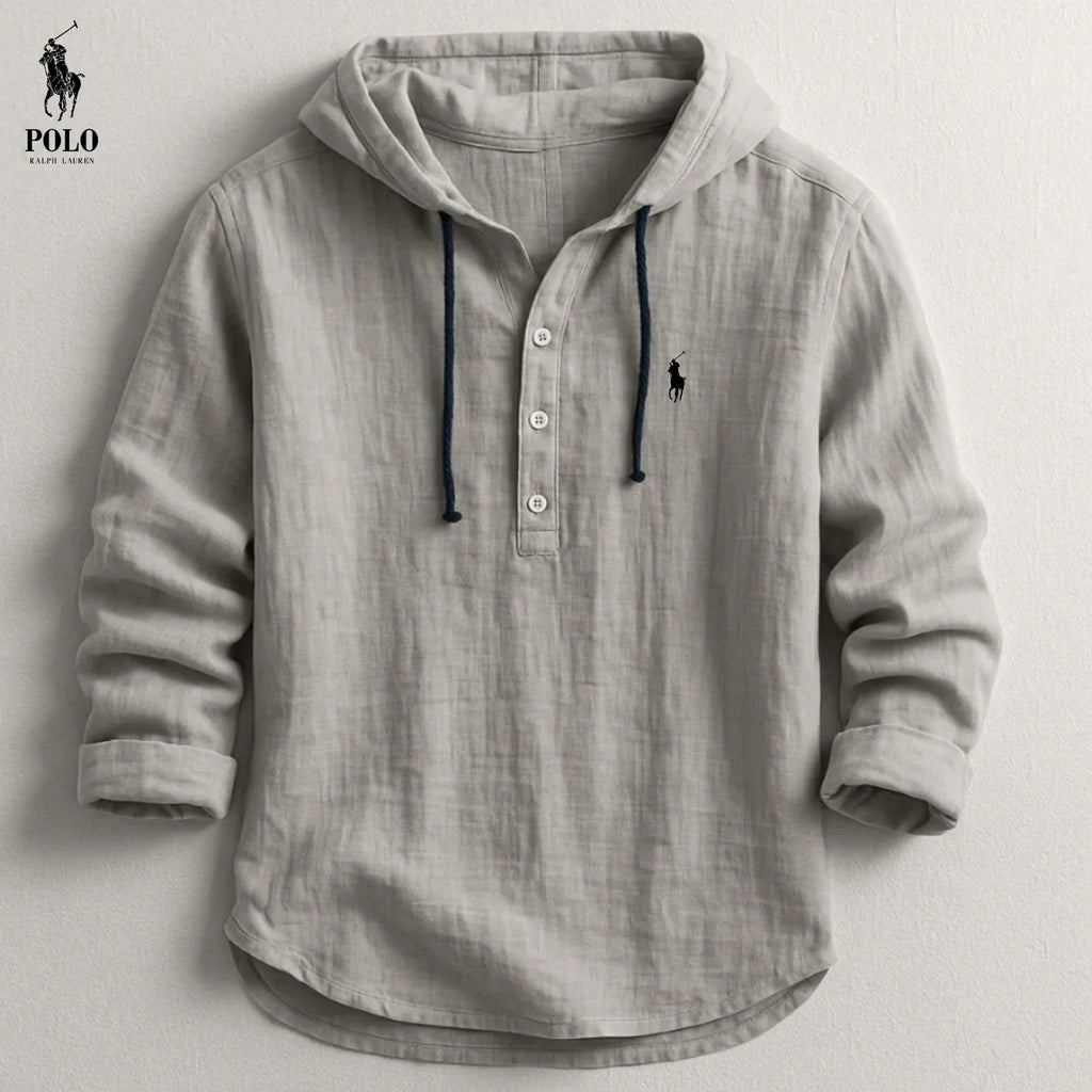 RL™ Premium Linen Hooded Shirt