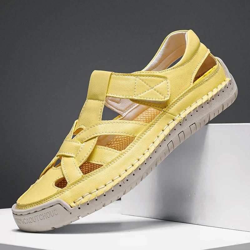 Desert Oasis Leather Sandals