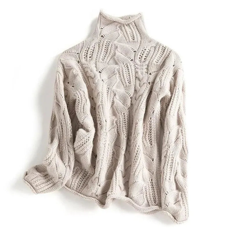 Luxurious Bella Cashmere Knit Sweater