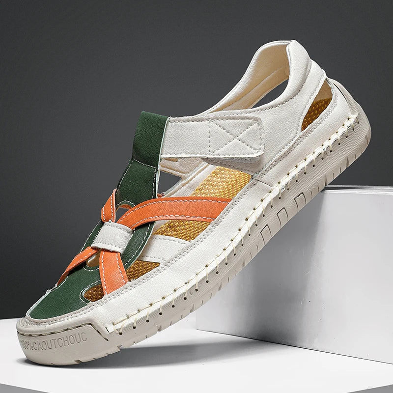 Desert Oasis Leather Sandals