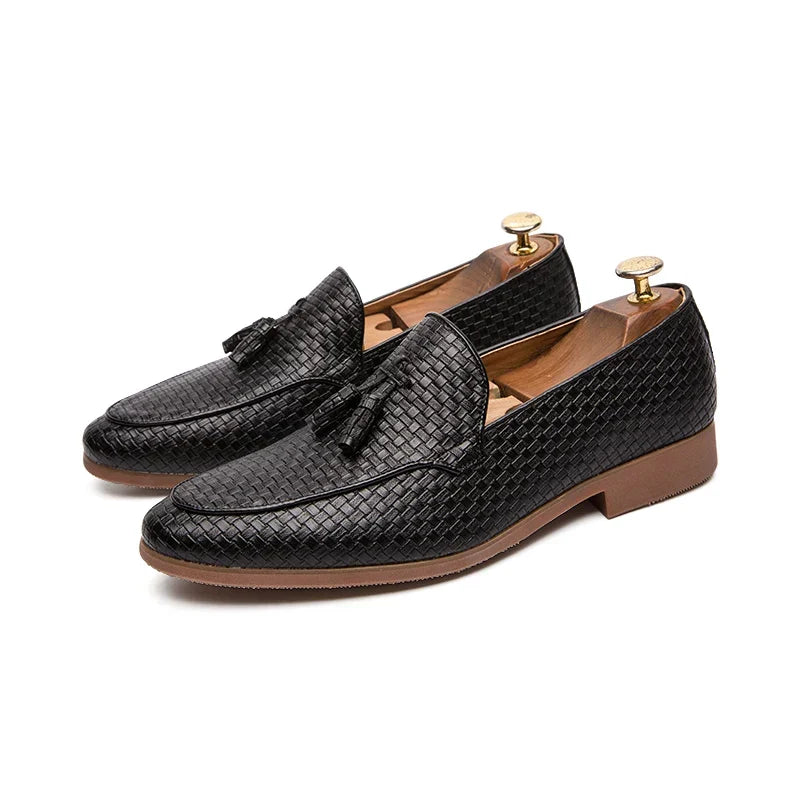 Lombardi Woven Tassel Slip-Ons
