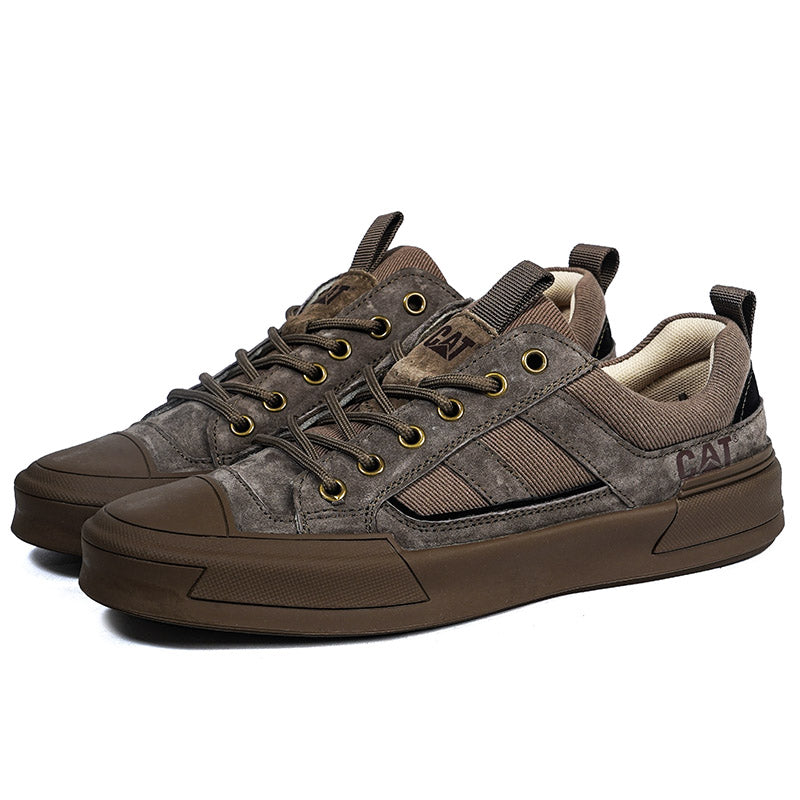CAT® UrbanDrift Leather Sneakers for Modern Style