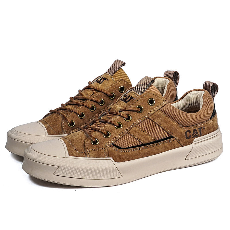 CAT® UrbanDrift Leather Sneakers for Modern Style