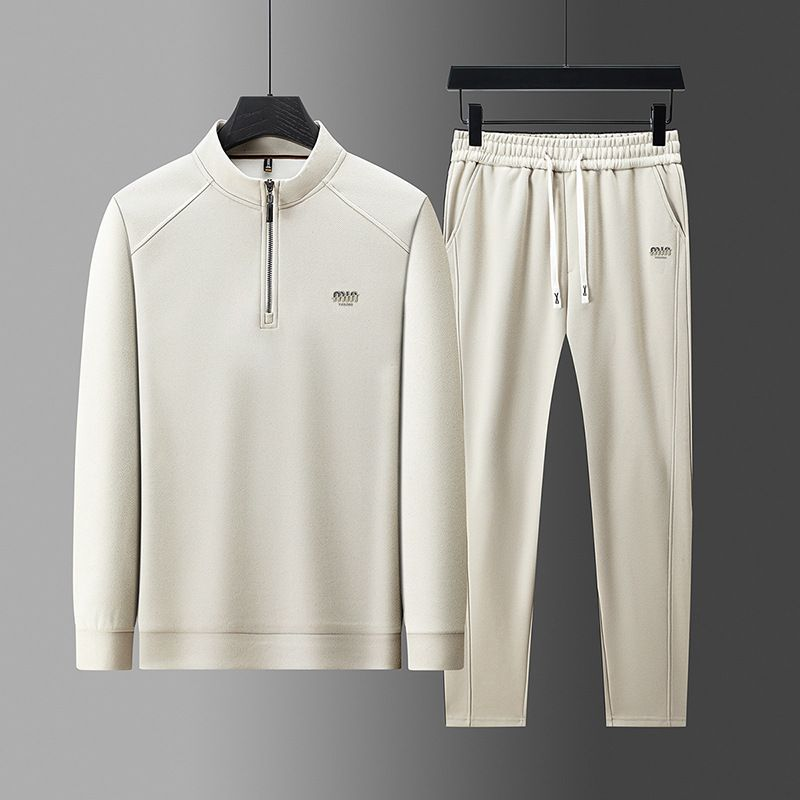 Hudson Quarter-Zip Track Suit Ensemble