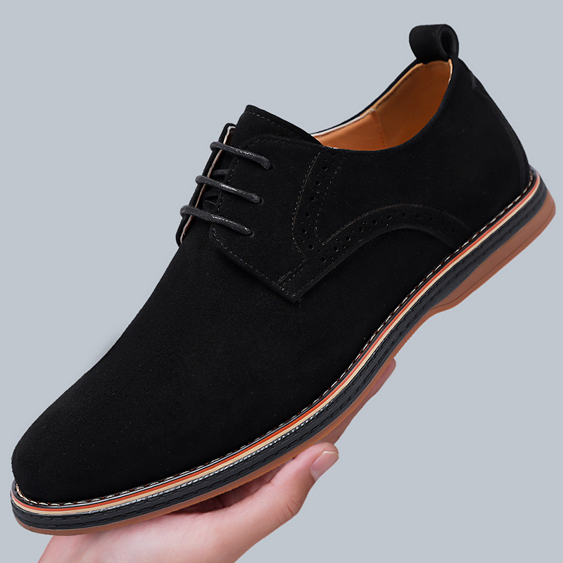 Suede Dress Shoes in Regency Style