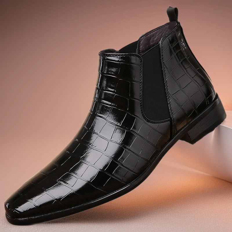 Torino Leather Ankle Boots