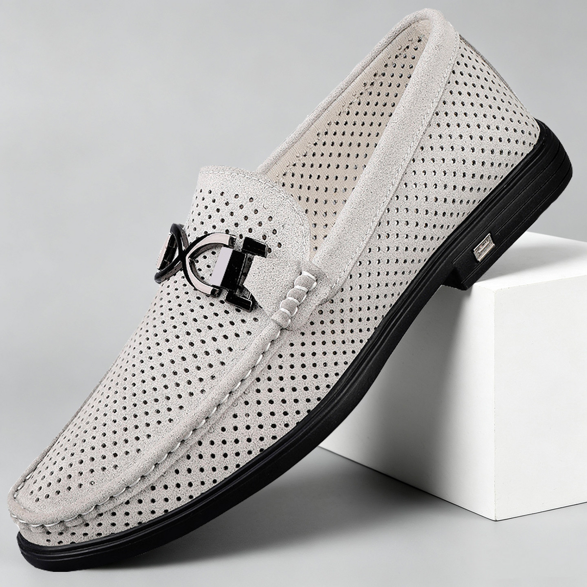 Italian Suede Loafers from Roma